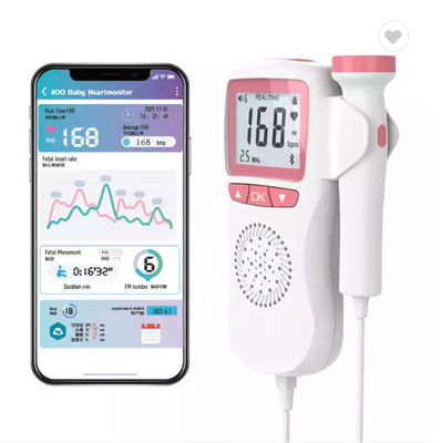 OEM Hospital Machines Portable Pregnant Women Fetal Doppler Fetal Heart Monitor