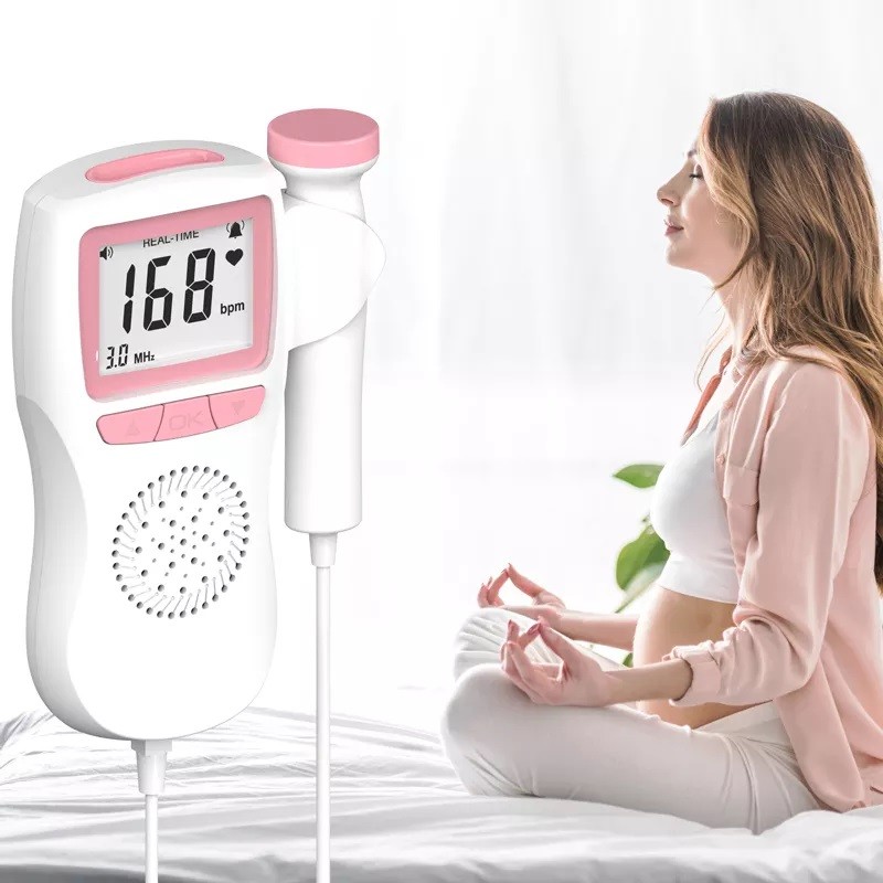 OEM Hospital Machines Portable Pregnant Women Fetal Doppler Fetal Heart ...