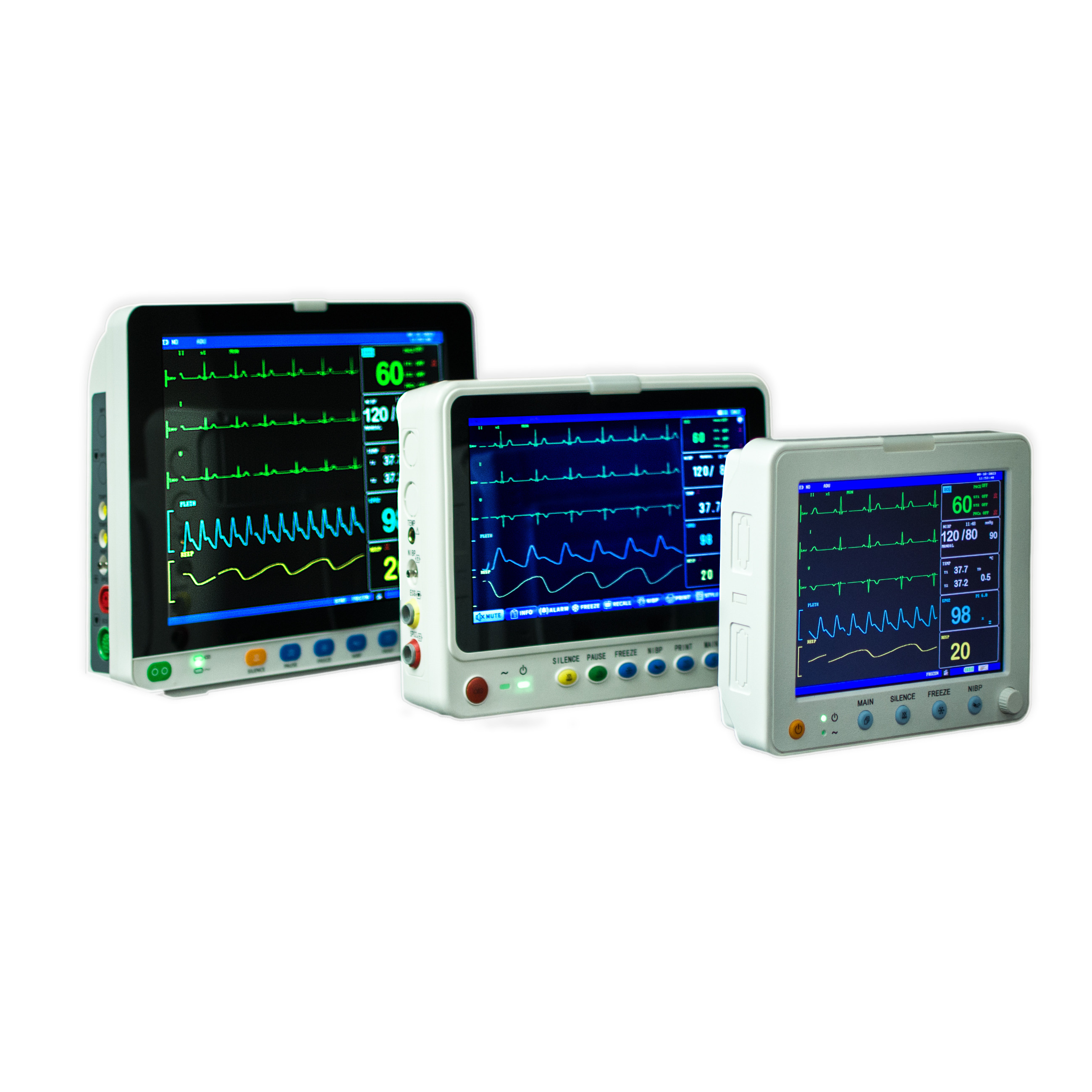 Multi Parameters Patient Monitor Vital Signs Monitor Central System