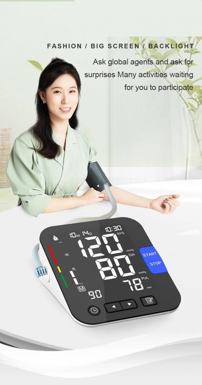 Automatic Arm Voice Digital Bp Check Machine Medical Blood Pressure Bp ...